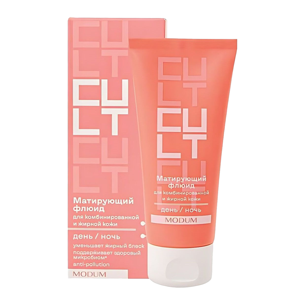 Матирующий флюид Modum Cult для комбинтрованной и жирной кожи, день / ночь, 50 г фото 1 — Интернет каталог PriceOK