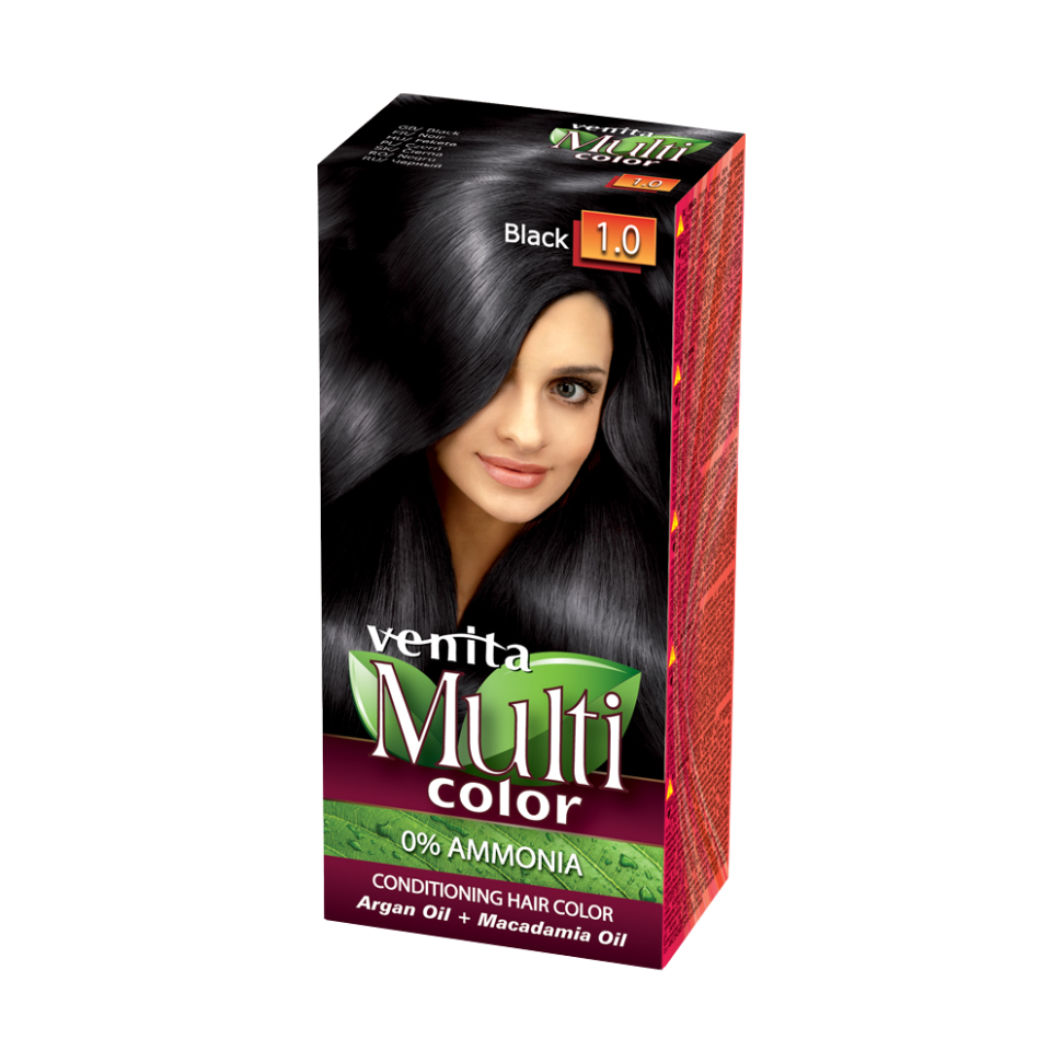 Краска без аммиака MULTI COLOR Black 1.0 фото 1 — Интернет каталог PriceOK