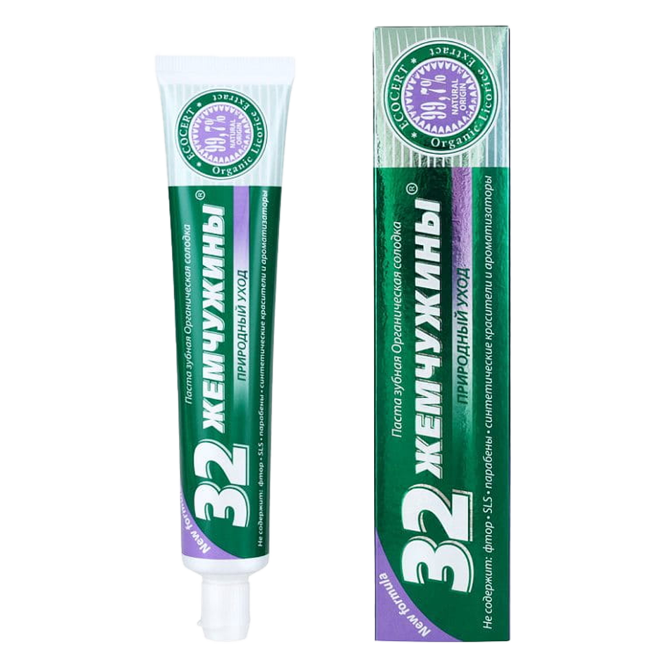 Зубная паста Модум 32 жемчужны с органической солодкой 100 г фото 1 — Интернет каталог PriceOK