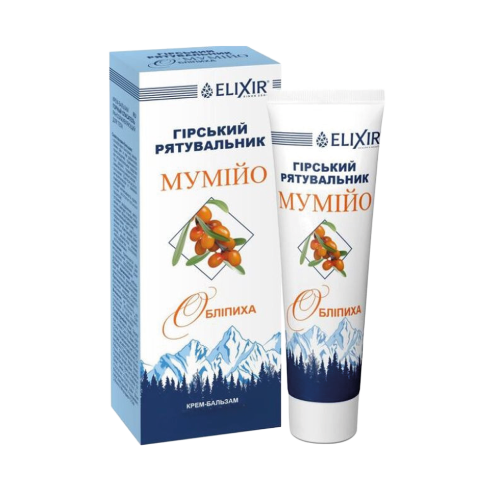 Крем-бальзам для тела с мумие и облепихой, 40 мл фото 1 — Интернет каталог PriceOK