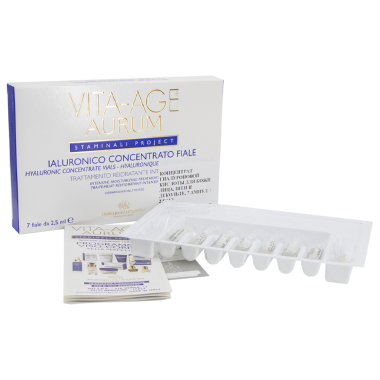 Гиалуроновой кислоты  концентрат для кожи лица, шеи и декольте, 7 ампул по 2,5 мл — Интернет каталог PriceOK