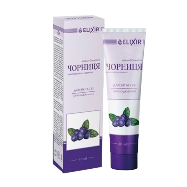 Крем-бальзам для кожи вокруг глаз и губ с черникой, 40 мл — Интернет каталог PriceOK