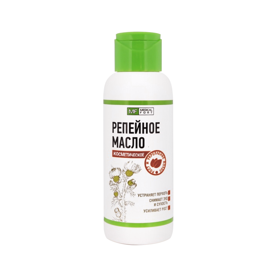 Масло репейное  косметическое MEDICALFORT, 100 мл фото 1 — Интернет каталог PriceOK