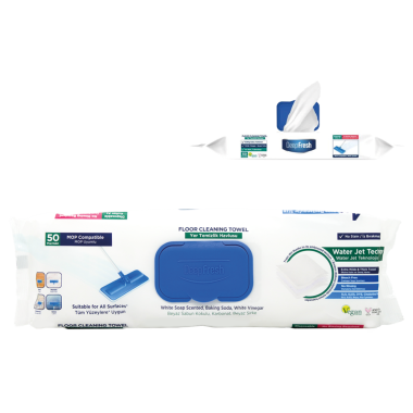 DEEP FRESH Полотенца для мытья полов, не оставляющие следов, 50 штук — Интернет каталог PriceOK