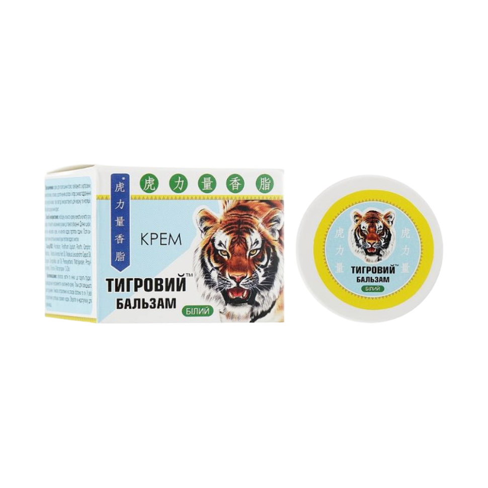 Крем-бальзам для тела Белый тигр, 25 мл фото 1 — Интернет каталог PriceOK
