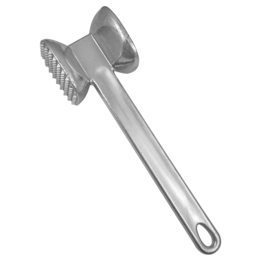 Молоток для отбивания мяса из алюминия, длина: 25 см, вес:400 г — Интернет каталог PriceOK