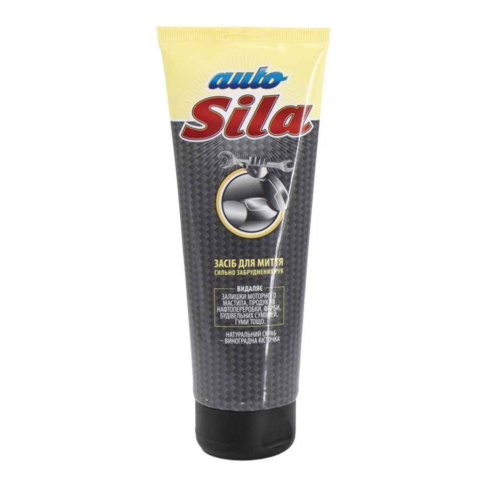 Густая мыльная паста Auto Sila для мытья сильно загрязненных рук, 200 мл фото 1 — Интернет каталог PriceOK