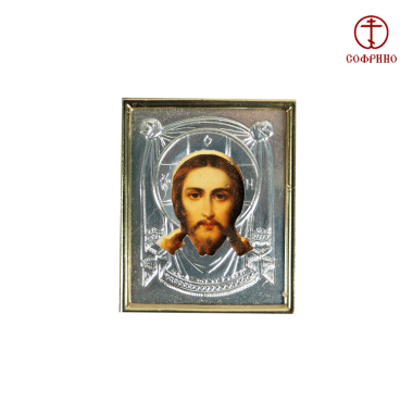 Икона для машины Спас Нерукотворный, в ризе, 4 х 5 см — Интернет каталог PriceOK