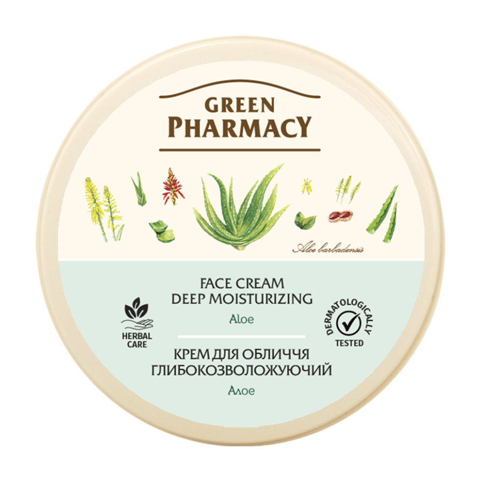Крем для лица Зелёная аптека 200 мл,алоэ,глубокоувлажняющий,для всех типов кожи фото 1 — Интернет каталог PriceOK