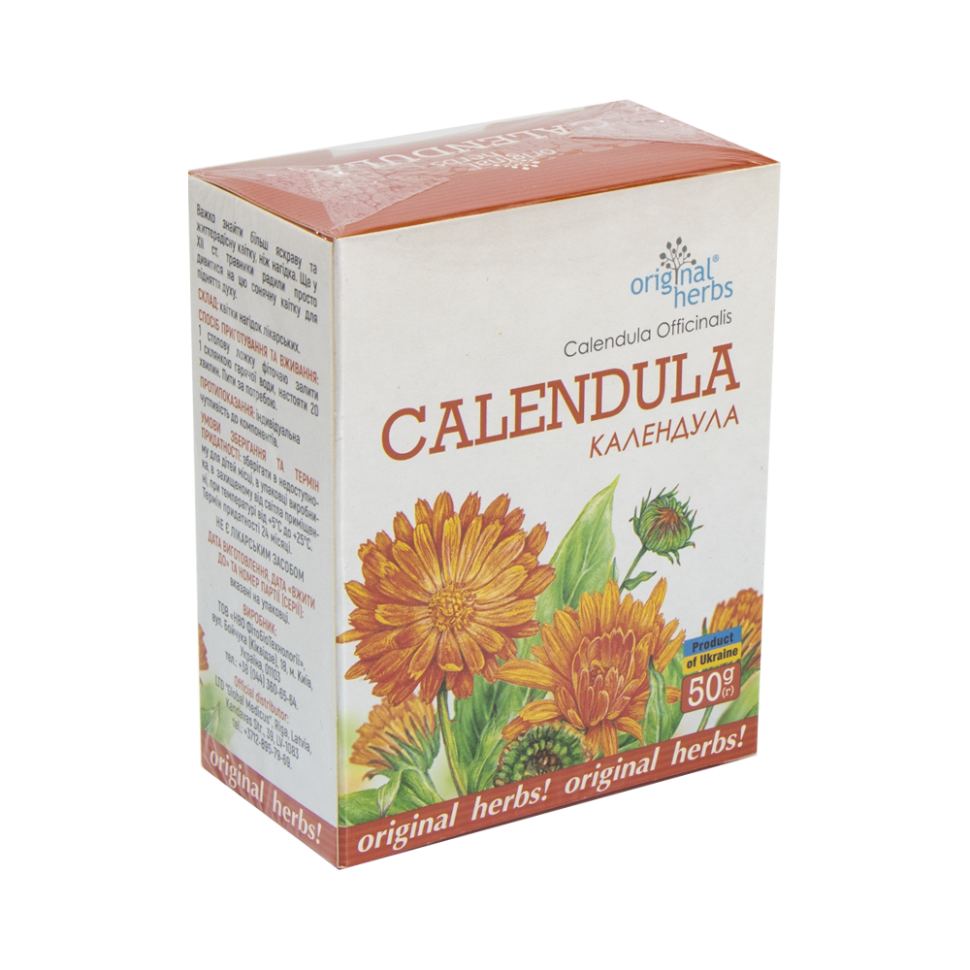 Фиточай Календула, 50 г фото 1 — Интернет каталог PriceOK
