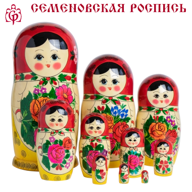 Матрёшка Семёновская M10 27 см — Интернет каталог PriceOK