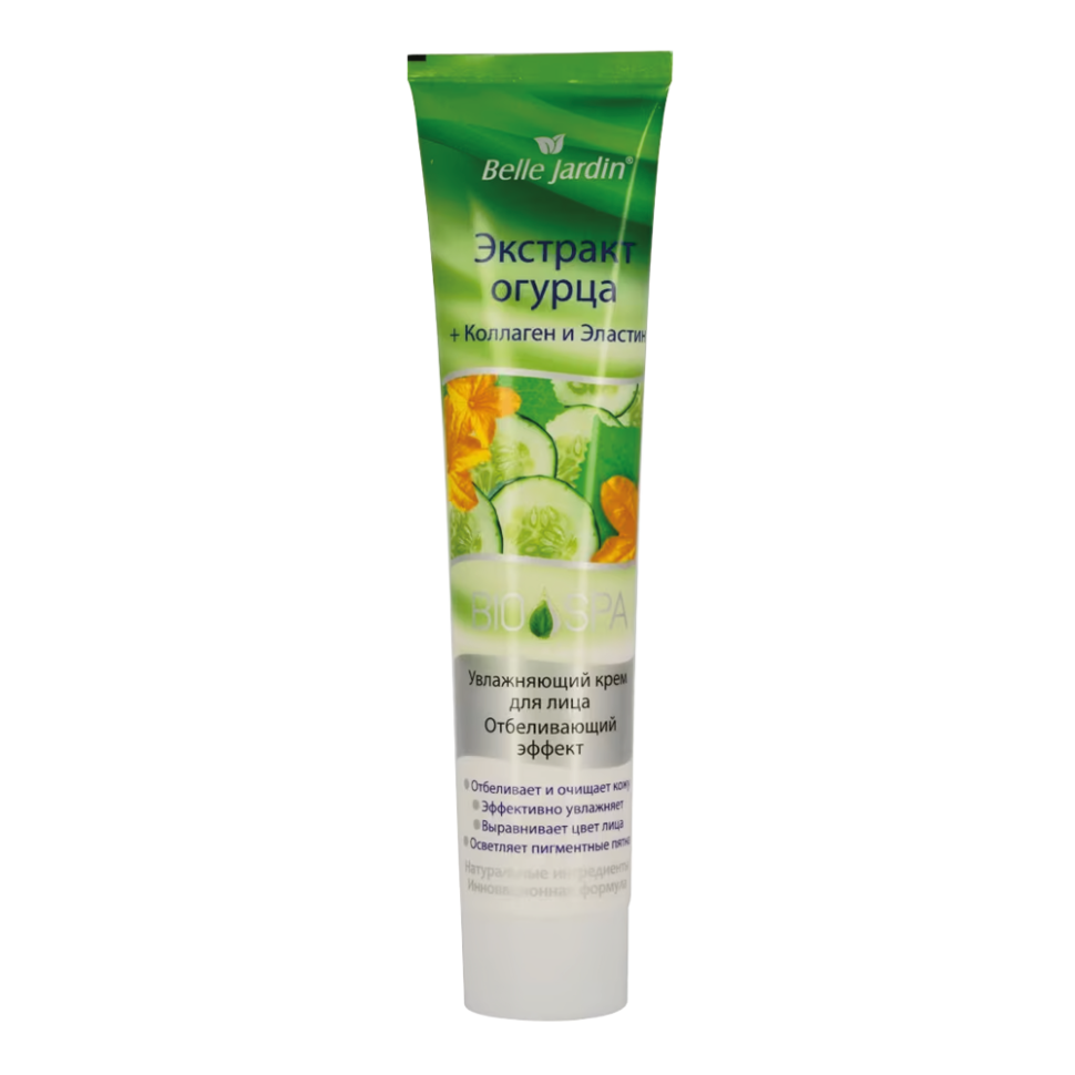 Belle Jardin Крем для лица и шеи Экстракт огурца, Коллаген и Эластин, 125 мл фото 1 — Интернет каталог PriceOK
