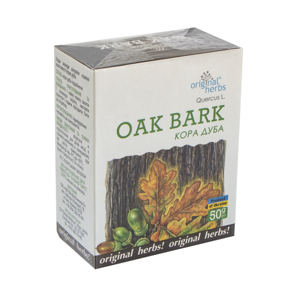 Фиточай - Кора дуба, 50 г фото 1 — Интернет каталог PriceOK