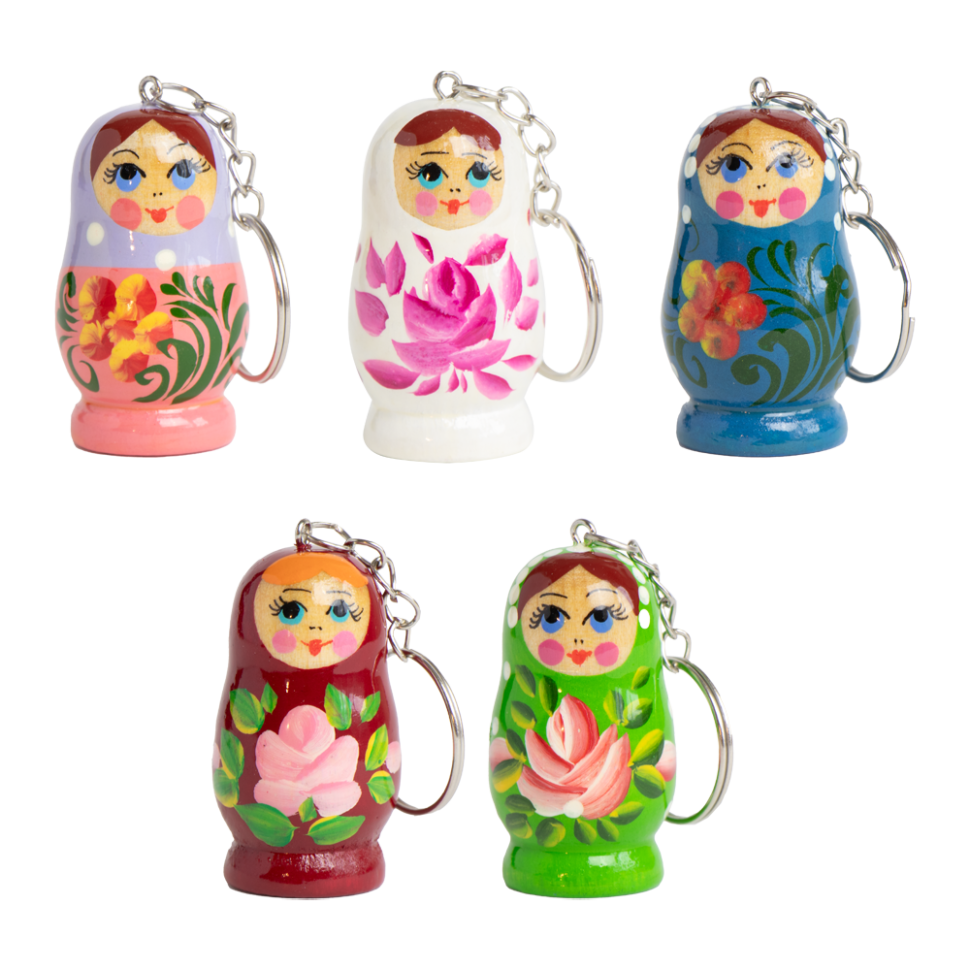 Набор Малютка брелоки 10 шт, 4 см из дерева разные мотивы фото 1 — Интернет каталог PriceOK