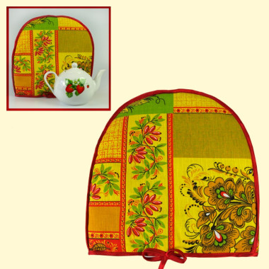 Чайница, 100 % хлопок, различные мотивы и цвета — Интернет каталог PriceOK