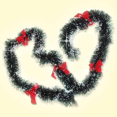 Гирлянда из фольги, с бантиками, 9 см х 2 м — Интернет каталог PriceOK