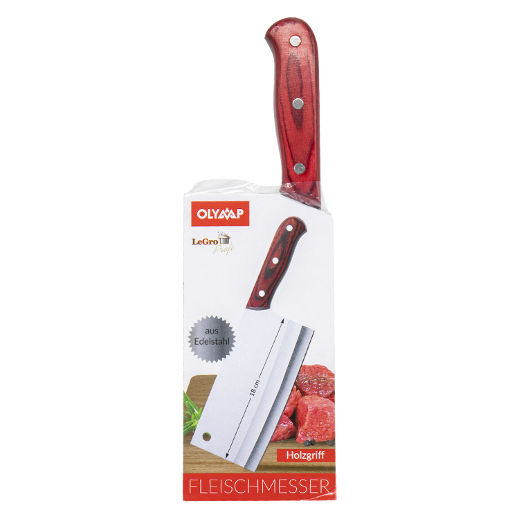 Топорик для мяса из нержавеющей стали толщиной 3 мм, 397 г, 28,5 см фото 1 — Интернет каталог PriceOK