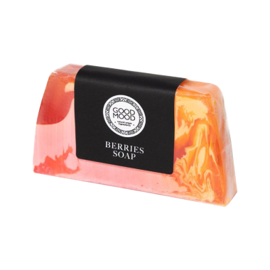 Ароматное глицериновое мыло ручной работы GOOD MOOD Berries Soap, 100 г — Интернет каталог PriceOK