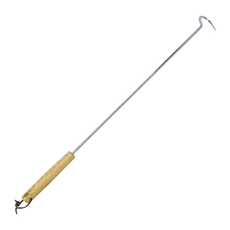 Крюк для гриля и мяса с деревянной рукояткой 57 см фото 1 — Интернет каталог PriceOK