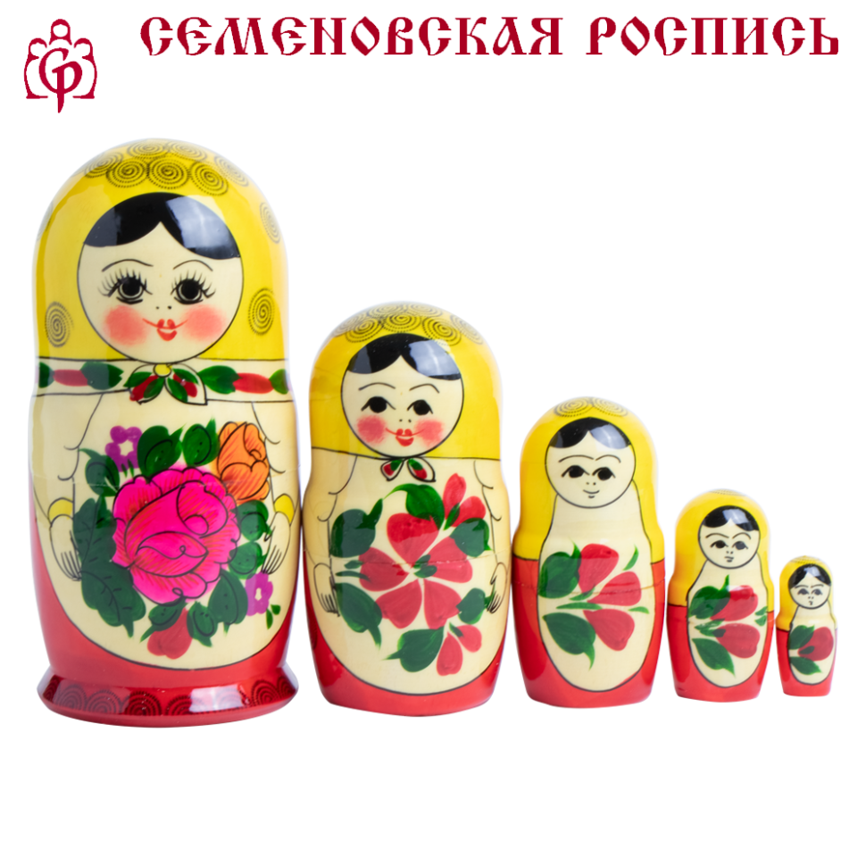 Матрёшка Семёновская M5 16 см фото 1 — Интернет каталог PriceOK